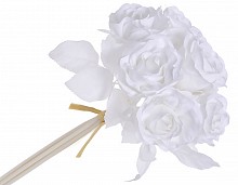- bukiet    róże białe 27cm - CAN-2503